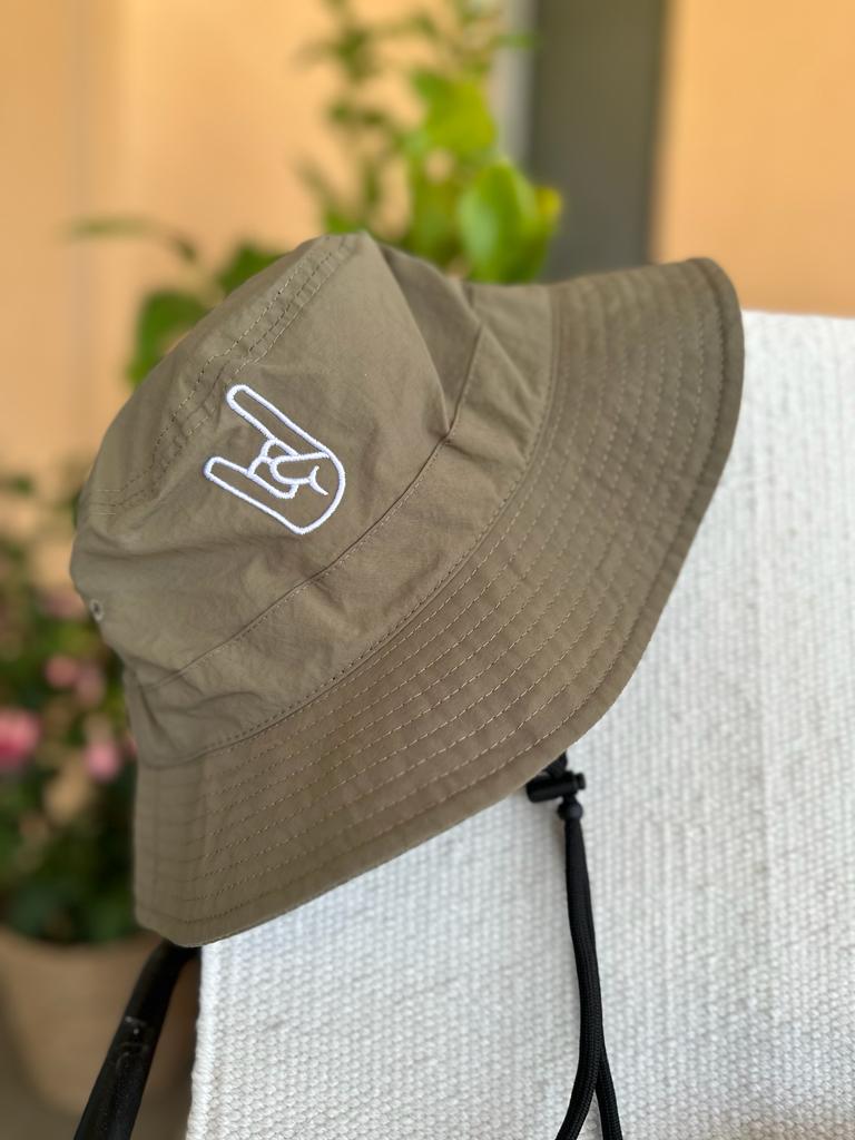 Khaki Strappy Bob