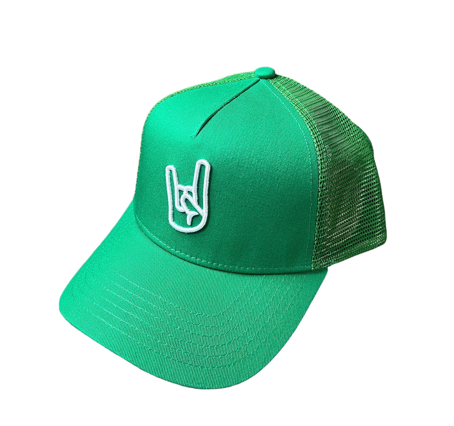 Trucker Classic Green & White