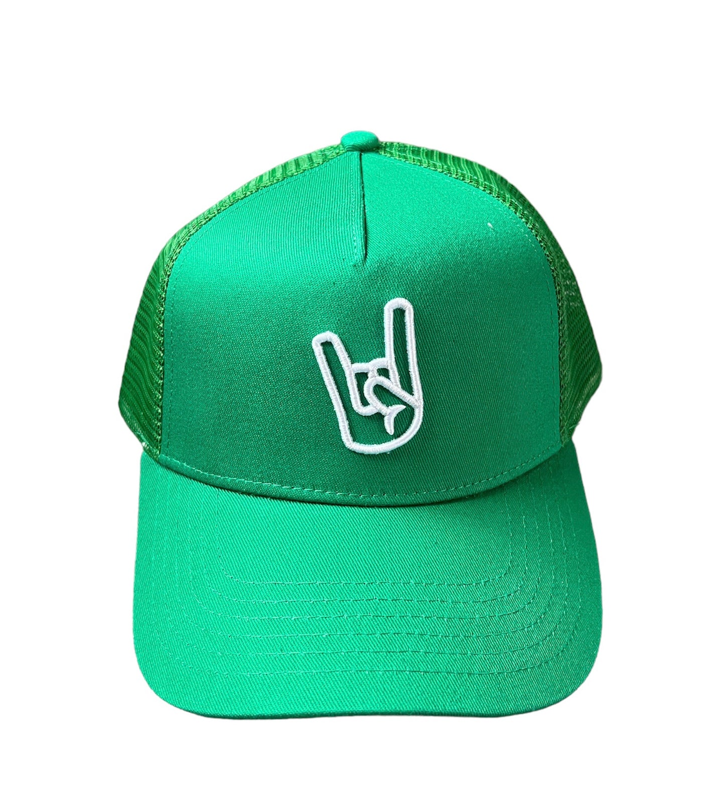 Trucker Classic Green & White