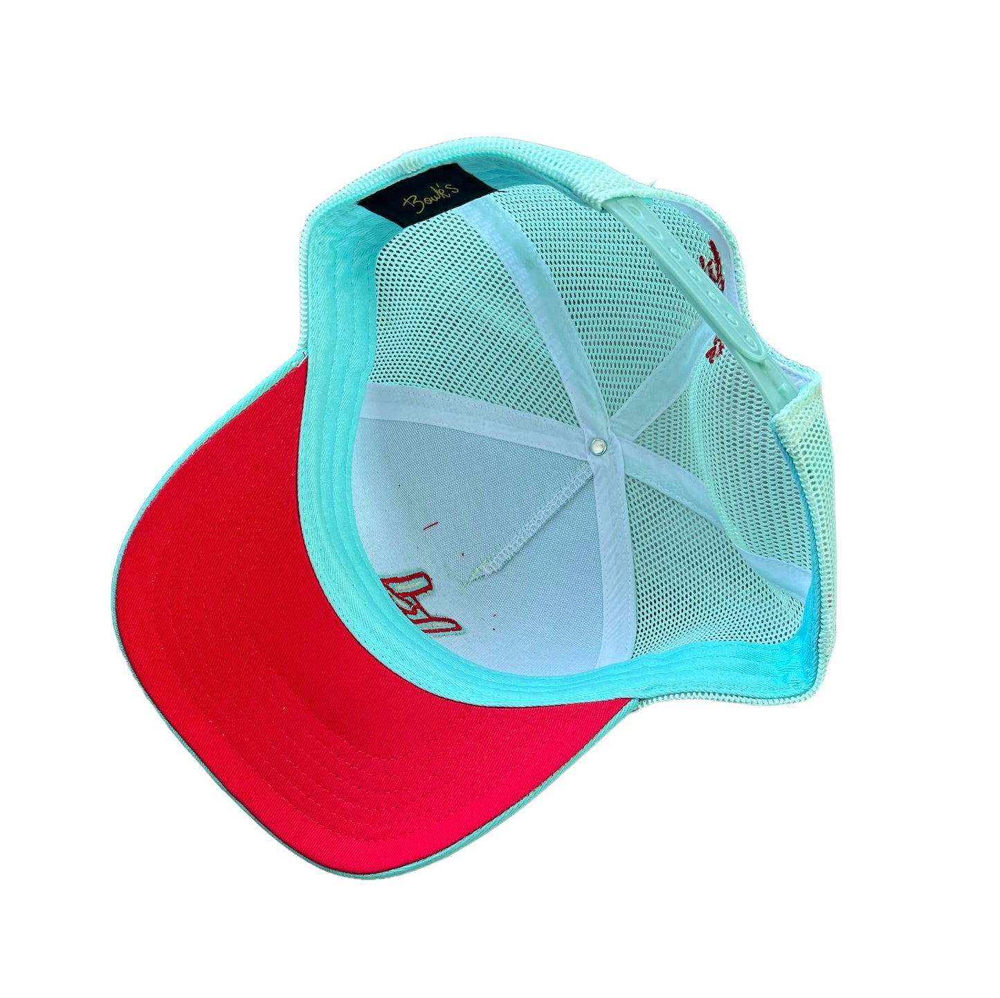 Trucker Mint Red