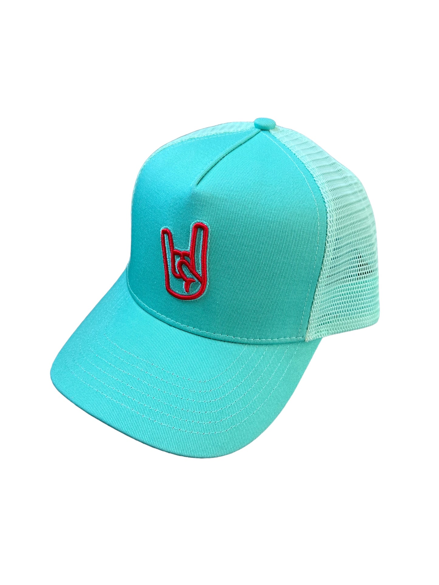 Trucker Mint Red