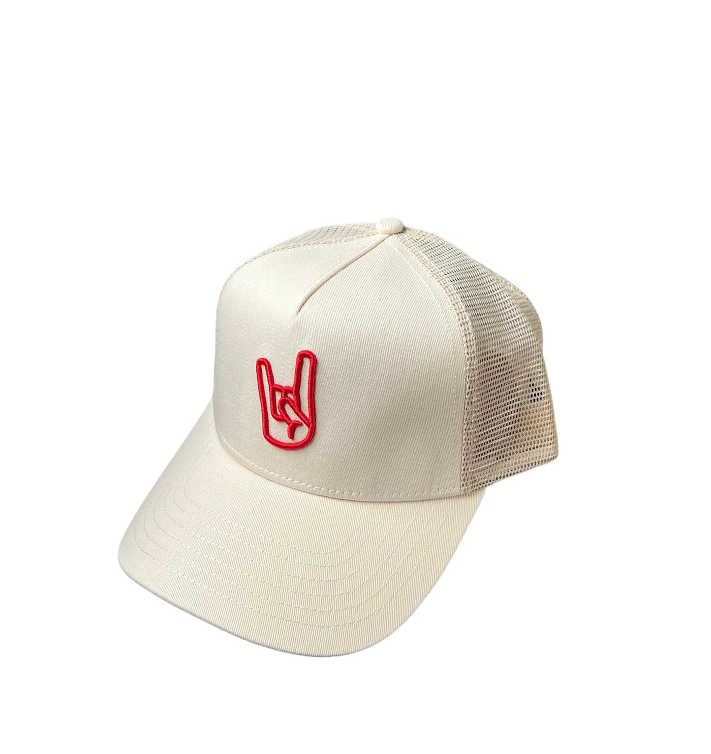 Trucker Classic Beige & Red