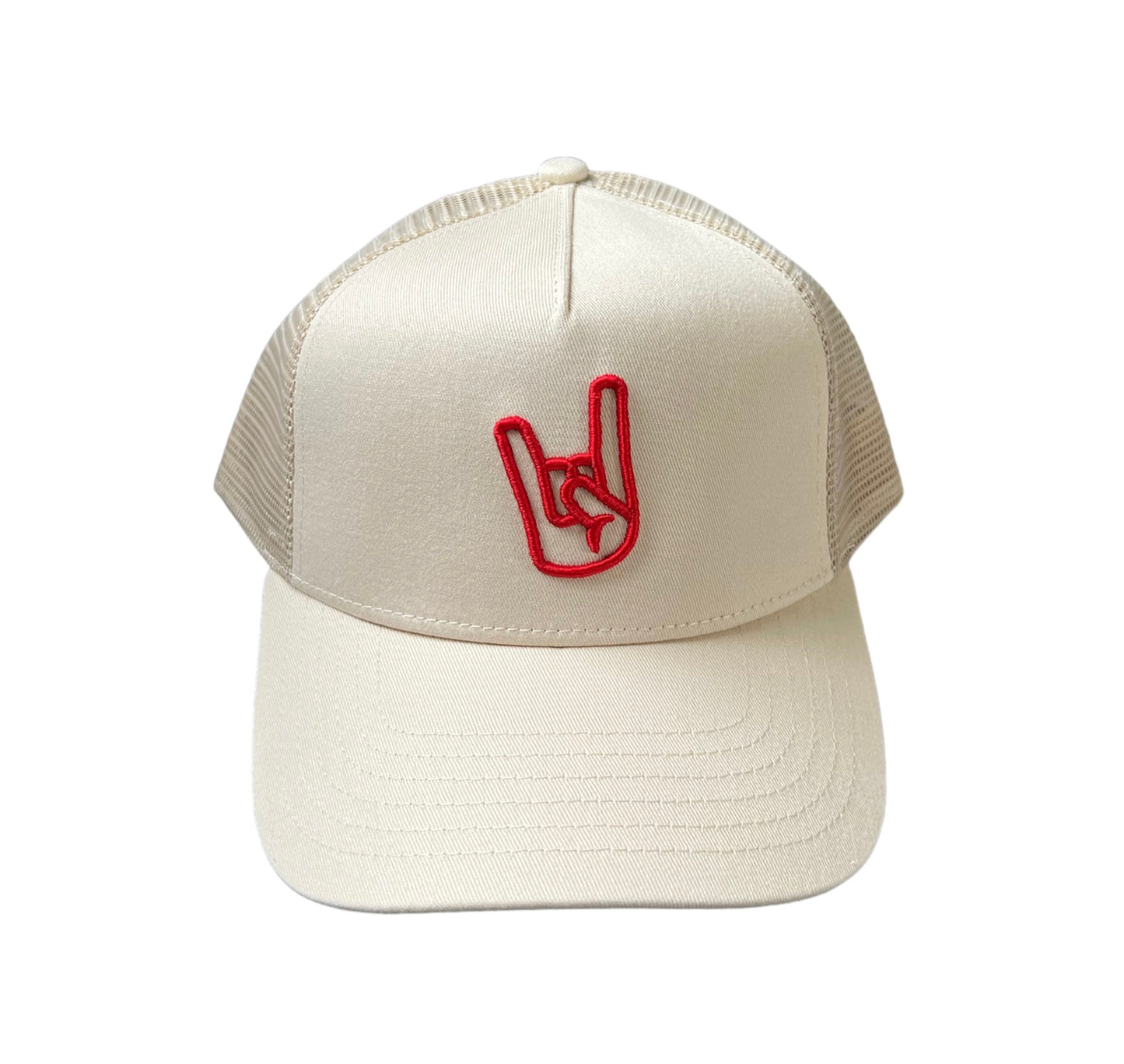 Trucker Classic Beige & Red