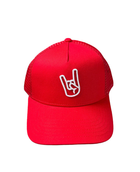Trucker Classic Red & White